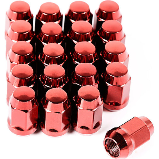 Rugged Ridge 16715.24 20 Piece Lug Nut Set 1/2"x20 Thread in Red