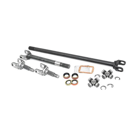 Rough Country RCW24110 Dana 30 Chromoly Front Axle Kit for 87-06 Jeep Wrangler YJ & TJ; 84-01 Cherokee XJ and 93-98 Grand Cherokee ZJ