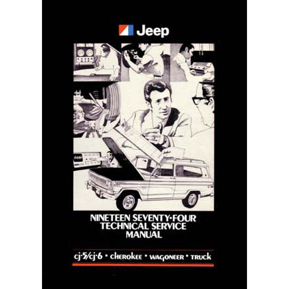 Load image into Gallery viewer, Bishko Automotive Literature Factory Authorized Technical Service Manuals for 72-86 Jeep Model Years
