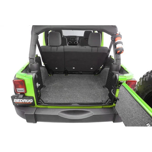 Load image into Gallery viewer, Bedrug Premium Carpeted Rear Floor Covering for 07-18 Jeep Wrangler JK 2 Door
