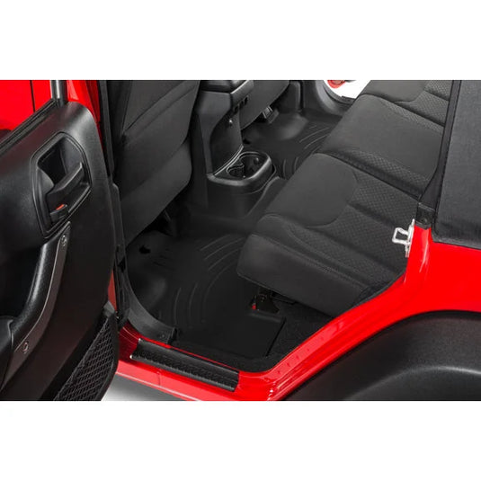 Quadratec DigitalFit Front and Rear Liners by WeatherTech for 14-18 Jeep Wrangler Unlimited JK