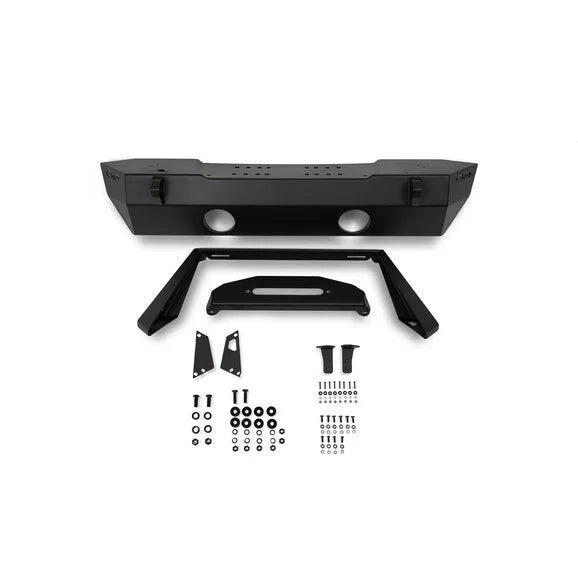 Load image into Gallery viewer, DV8 Offroad FBJL-06 FS-25 Front Stubby Bumper for 07-24 Jeep Wrangler JK, JL &amp; Gladiator JT
