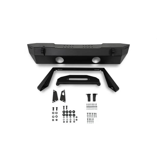 DV8 Offroad FBJL-06 FS-25 Front Stubby Bumper for 07-24 Jeep Wrangler JK, JL & Gladiator JT