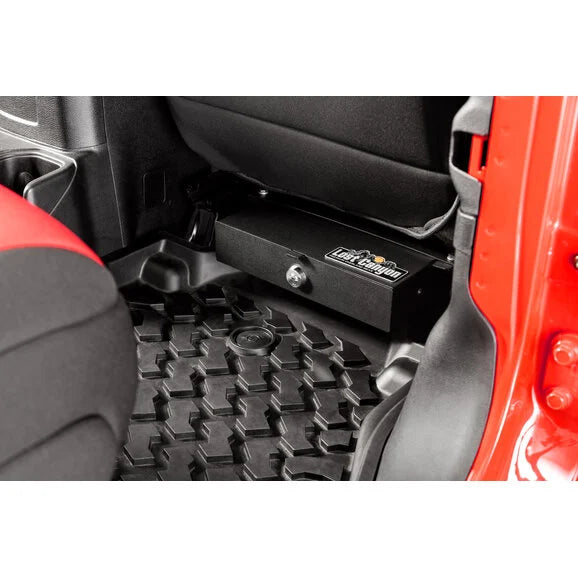 Lost Canyon Under Seat Security Box for 18-24 Jeep Wrangler JL & Gladiator JT