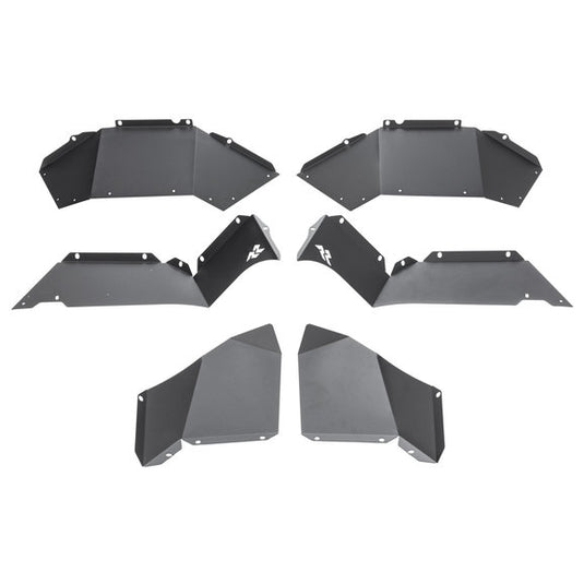 Rugged Ridge 11615.61 Aluminum Inner Fender Flare Liners for 18-24 Jeep Wrangler JL & Gladiator JT