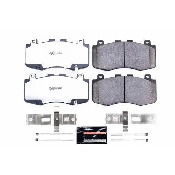 Power Stop Z36-6006 Extreme Duty Truck And Tow Front Brake Pads w/Hardware For 18-20 Jeep Grand Cherokee Trackhawk WK