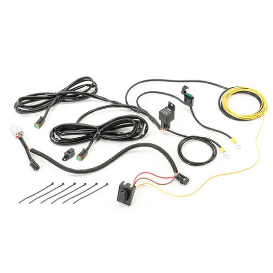 Quadratec 2 Circuit Auxiliary Light Harness for Small Pair Pack & 10