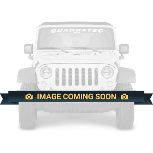 Warrior Products 919APA Rear Corners with Holes in Polished Aluminum for 07-18 Jeep Wrangler JK 2 Door