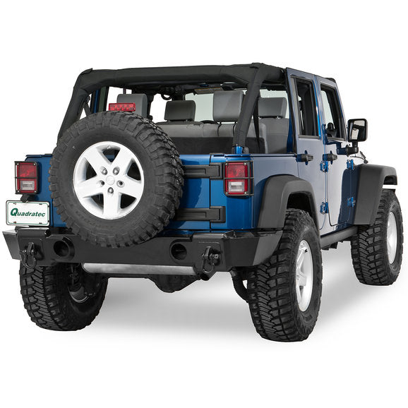 Rampage Products Rear Recovery Bumper for 07-18 Jeep Wrangler JK