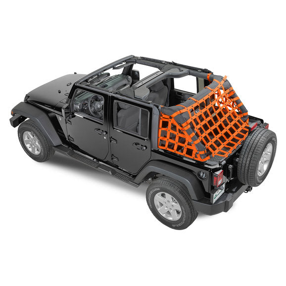 Load image into Gallery viewer, Dirtydog 4X4 Rear Netting for 07-18 Jeep Wrangler Unlimited JK 4 Door
