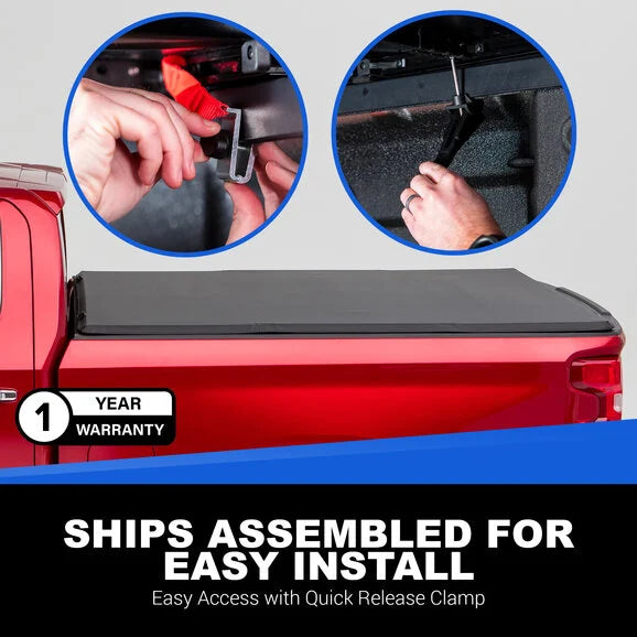 Load image into Gallery viewer, TACTIK Soft Tri-Fold Truck Bed Tonneau Cover for 15-23 F-150
