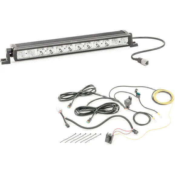 Load image into Gallery viewer, Quadratec Hi Performance 20&quot; LED Combo Light Bar- 120w
