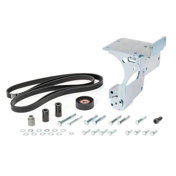 Off Road Only York Compressor Bracket Kit for 00-06 Jeep Wrangler TJ & Unlimited with 4.0L