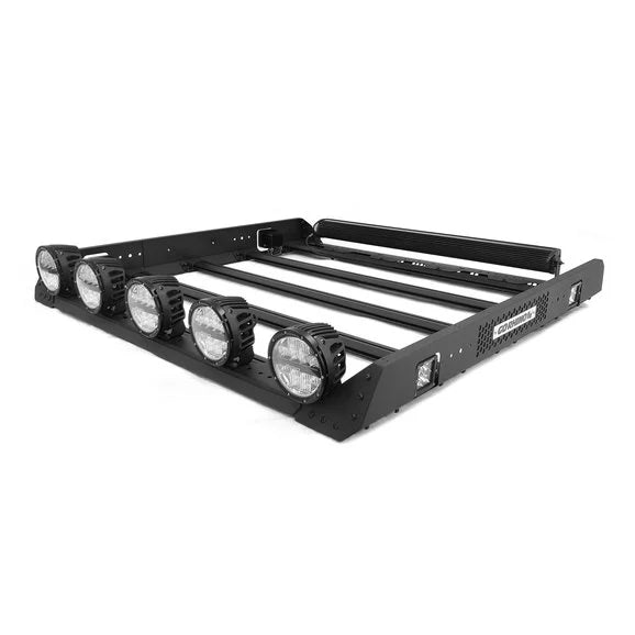 Load image into Gallery viewer, Go Rhino SRM400 Series Roof Rack for 18-21 Jeep Wrangler JK, JL, and Gladiator JT
