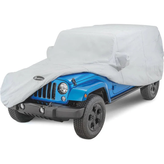 Load image into Gallery viewer, Quadratec Softbond 3-Layer Full Car Cover for 07-22 Jeep Wrangler JK &amp; JL Unlimited
