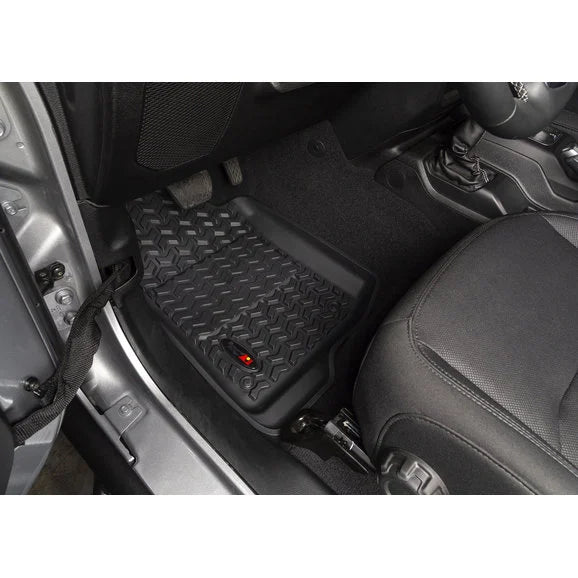 Load image into Gallery viewer, Rugged Ridge Floor Liners for 18-24 Jeep Wrangler JL 2-Door
