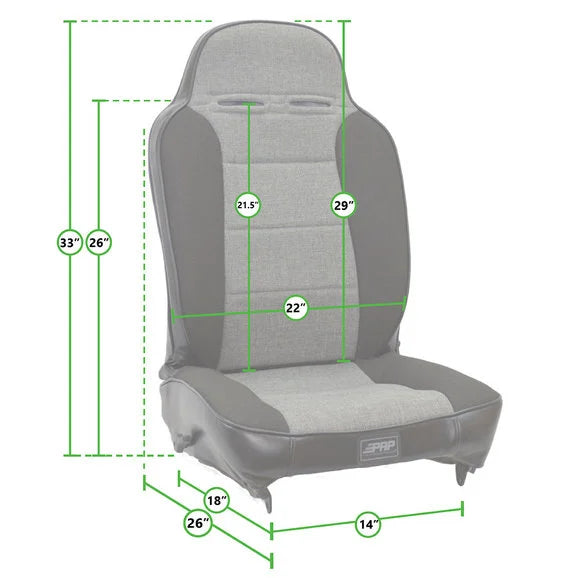 Load image into Gallery viewer, PRP Seats Enduro Elite Reclining Front Seats
