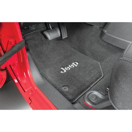 Lloyd Mats JW6K Lloyd Jeep Logo All Weather Carpet Front & Rear Mats for 07-13 Jeep Wrangler Unlimited JK 4 Door