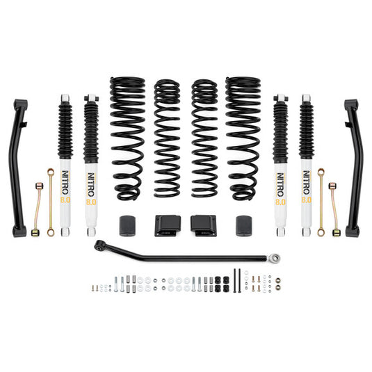 Quadratec Maximum Duty 3.5" Coil Spring Suspension Lift Kit for 20-22 Jeep Gladiator JT