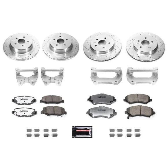 Power Stop Big Brake Kit for 07-18 Jeep Wrangler JK