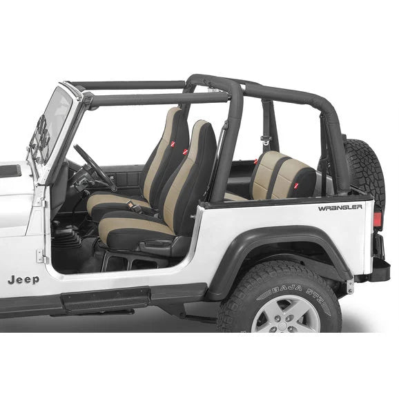 Load image into Gallery viewer, Diver Down Front and Rear Neoprene Seat Covers for 87-95 Jeep Wrangler YJ
