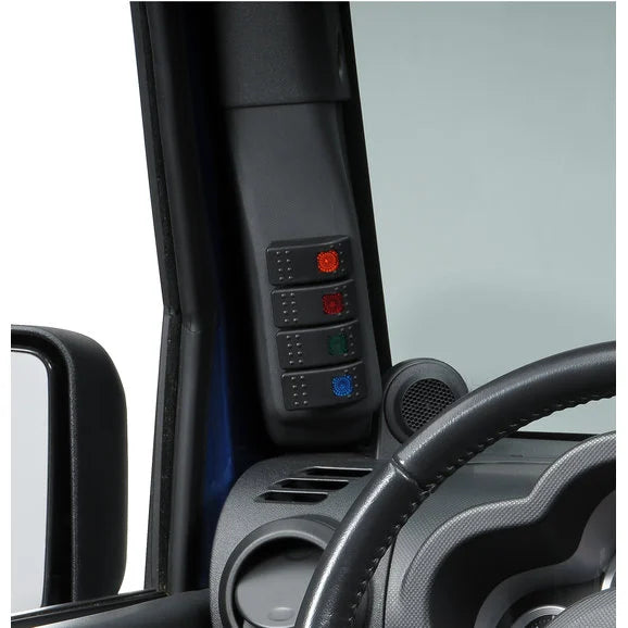 Load image into Gallery viewer, Rugged Ridge 17235.58 A-Pillar Switch Pod for 11-18 Jeep Wrangler JK
