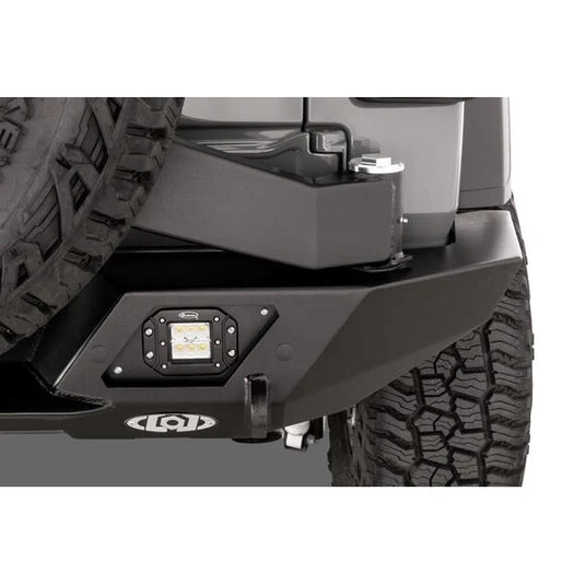 LoD Offroad JBC1841 Destroyer Rear Full Width Bumper with Tire Carrier for 18-24 Jeep Wrangler JL