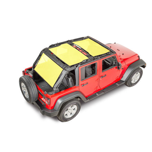 Load image into Gallery viewer, Dirtydog 4X4 Front, Rear &amp; Cargo Sun Screen for 07-18 Jeep Wrangler Unlimited JK 4 Door
