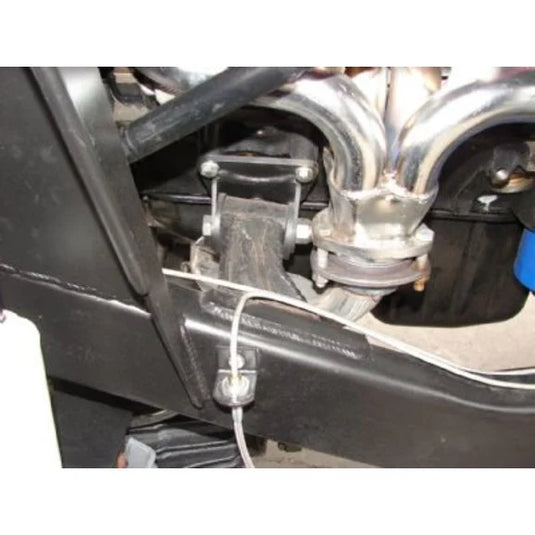 Mountain Off-Road JM200 BombProof Motor Mounts in Bare Steel for 72-86 Jeep CJ-5, CJ-7 & CJ-8 Scrambler with GM V6/V8