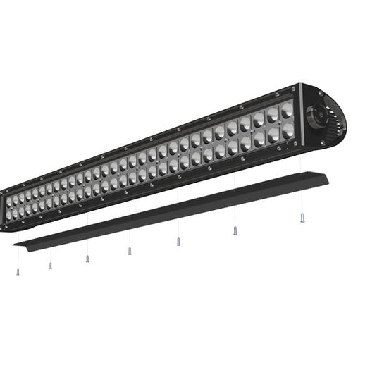 ZROADZ Noise Cancelling Wind Diffuser with 40" ZROADZ or similar style Double LED Light Bar