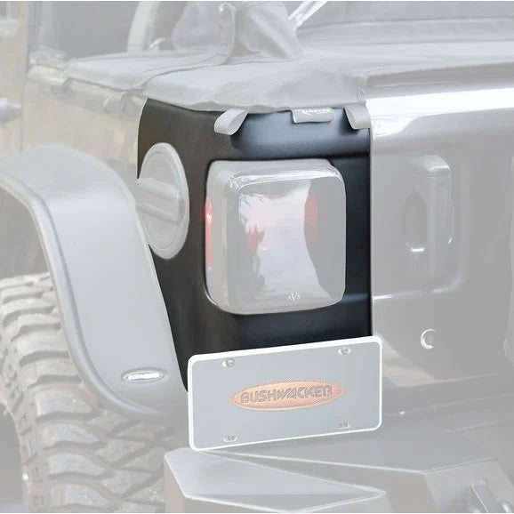 Load image into Gallery viewer, Bushwacker 14084 Trail Armor Rear Corners for 18-24 Jeep Wrangler JL
