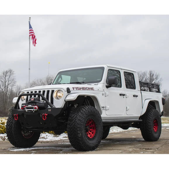 Load image into Gallery viewer, Fishbone Offroad FB23143 Step Sliders for 20-24 Jeep Gladiator JT
