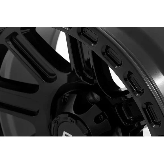 Load image into Gallery viewer, Rough Country 84180918 84 Series Wheel- Gloss Black for 07-24 Jeep Wrangler JK and JL
