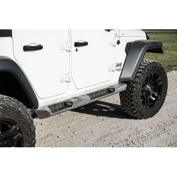 Load image into Gallery viewer, LoD Offroad Destroyer Series Rock Sliders for 18-24 Jeep Wrangler JL Unlimited 4-Door
