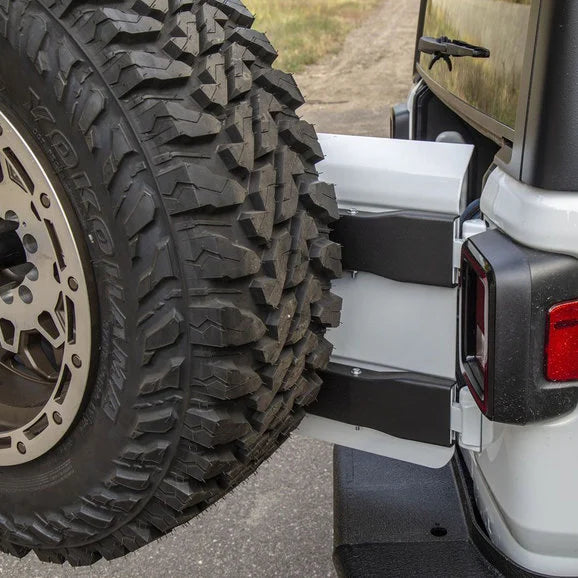 Load image into Gallery viewer, Aries 2563001 Heavy Duty Spare Tire Carrier for 18-24 Jeep Wrangler JL
