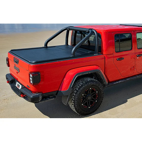 Load image into Gallery viewer, EGR SBAR0162 RollTrac S-Series Sports Bar for 20-24 Jeep Gladiator JT Equipped with a RollTrac Electric Retractable Bed Cover
