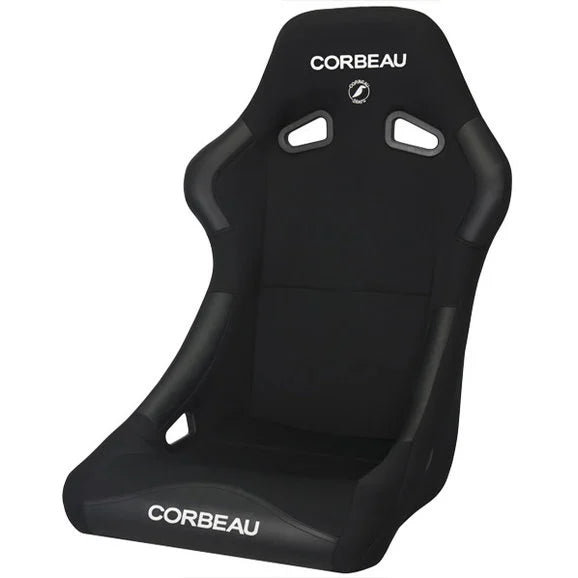 Corbeau 20991 Forza Wide Fixed Back Seat in Black Cloth