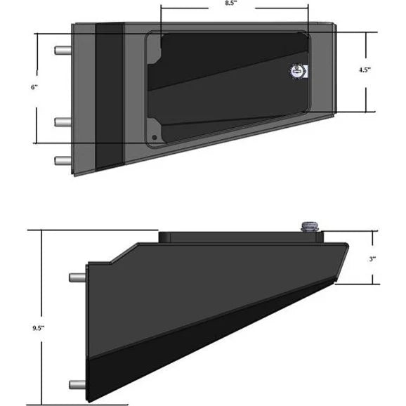 Load image into Gallery viewer, Rugged Ridge 11540.22 XHD Front Bumper Storage Ends in Textured Black for 07-18 Jeep Wrangler JK
