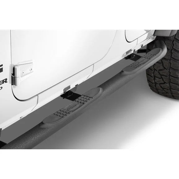 Quadratec QR3 Heavy Duty Side Steps for 07-18 Jeep Wrangler Unlimited JK 4 Door