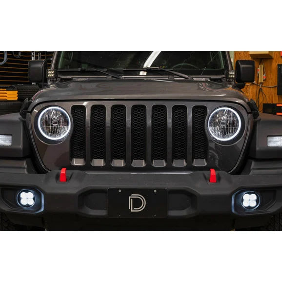 Load image into Gallery viewer, Diode Dynamics SS3 LED Fog Light Kit for 18-24 Jeep Wrangler JL Sport &amp; Gladiator JT Sport
