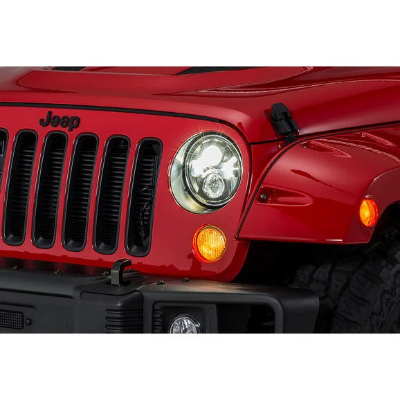 Load image into Gallery viewer, Mopar 82214333AB LED Headlight Kit in Black for 11-18 Jeep Wrangler JK
