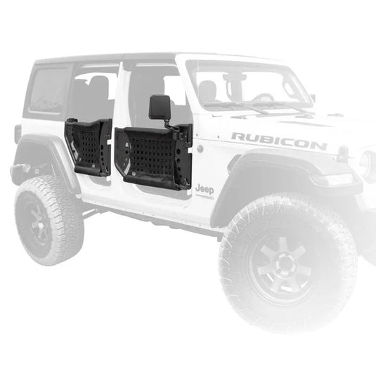 Body Armor JL-6149 Gen III Front Trail Doors for 18-24 Jeep Wrangler JL & Gladiator JT