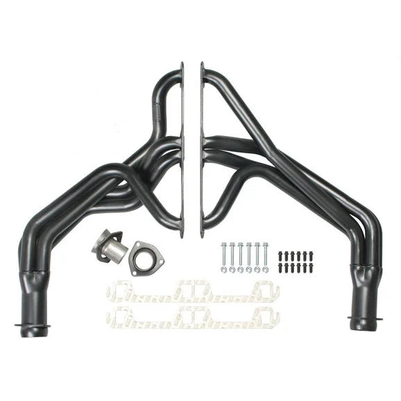 Hedman Hedders 99196 Header with High Temp Coating for 72-86 Jeep CJ-5, CJ-7 & CJ-8 with AMC V-8 Engine (Fenderwell Exit)