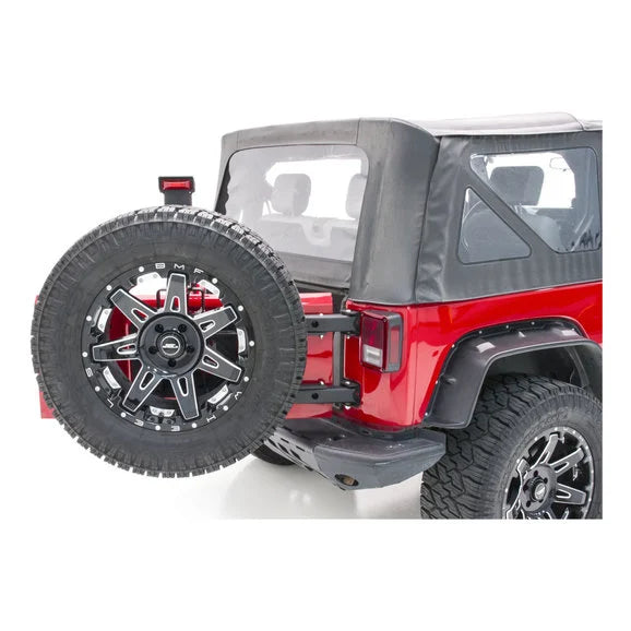 Load image into Gallery viewer, Aries 2563000 Heavy Duty Swing Away Spare Tire Carrier for 07-18 Jeep Wrangler JK
