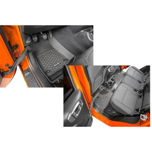 Quadratec Tru-Fit® Floor Liners for 20-22 Jeep Gladiator JT