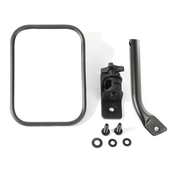 Load image into Gallery viewer, Rugged Ridge Square Stubby Trail Mirror for 97-18 Jeep Wrangler TJ &amp; JK
