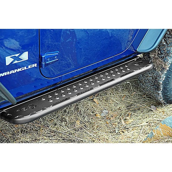 Load image into Gallery viewer, HyLine OffRoad 400-300-110 Tube Step Rocker Panels for 07-18 Jeep Wrangler JK 2 Door
