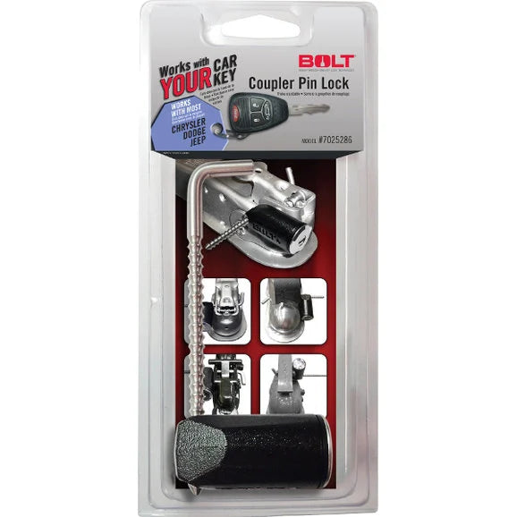 Load image into Gallery viewer, BOLT 7025286 Coupler Pin Lock for Jeep Vehicles
