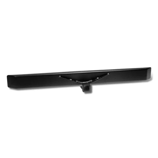 Warrior Products WAR520 Rear Bumper with Receiver in Black for 76-86 Jeep CJ-5, CJ-7 & CJ-8 Scrambler