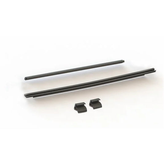 Rampage Products 87135 Tailgate Tonneau Bar Kit with Retainer Clips for 07-18 Jeep Wrangler JK